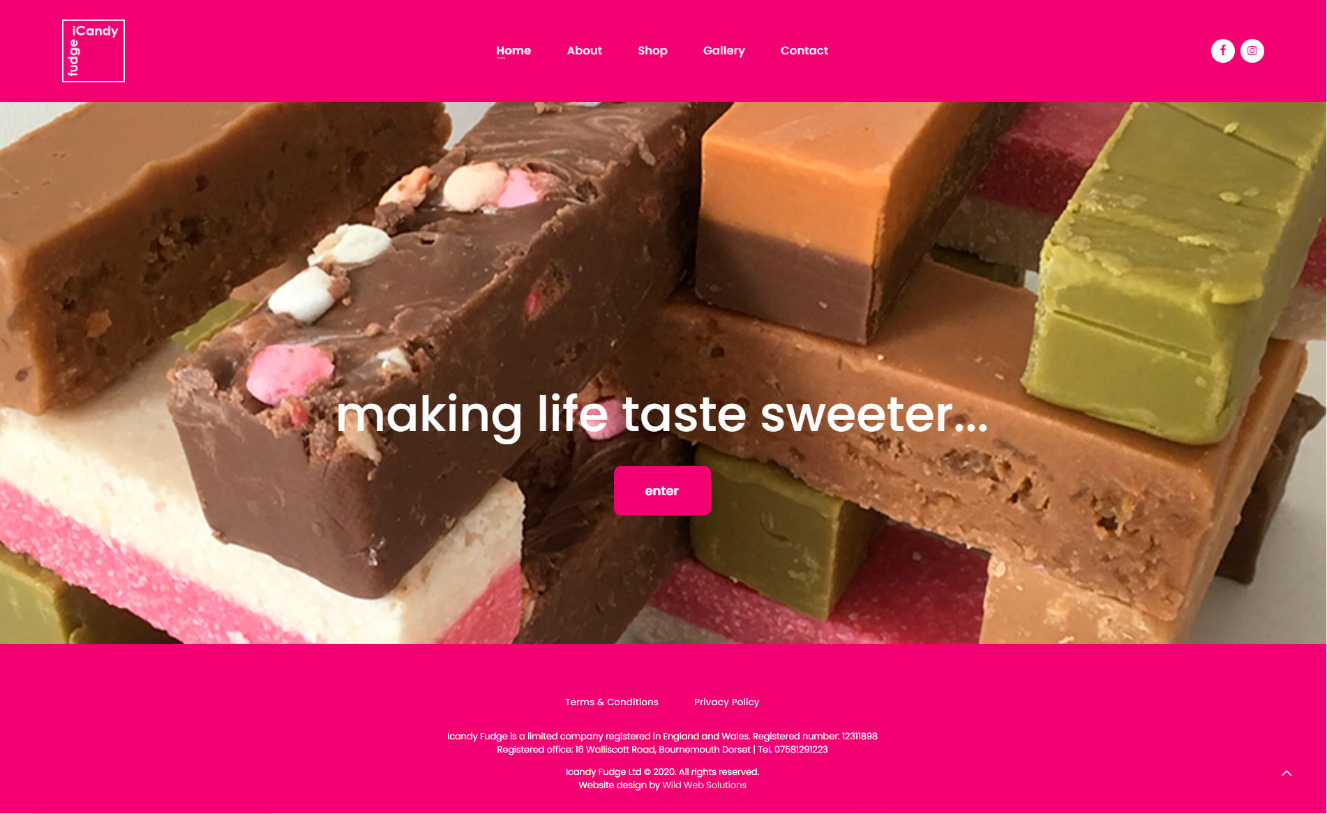 icandy fudge store online